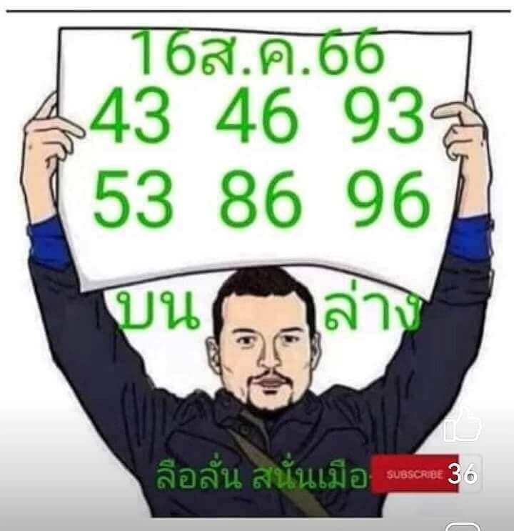 หวยไทย ลือลั่นสนั่นเมือง 1/9/66