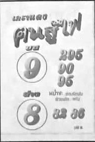 หวยไทย ฅนสู้ไฟ 30/12/66
